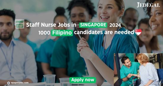 Hiring agency "Jedegal Intl Manpower Services, Incorporated" invites Healthcare Nurse jobs 2024 for The CTR healthcare service in Singapore. Poea hiring agency jobs 2024 in Singapore.